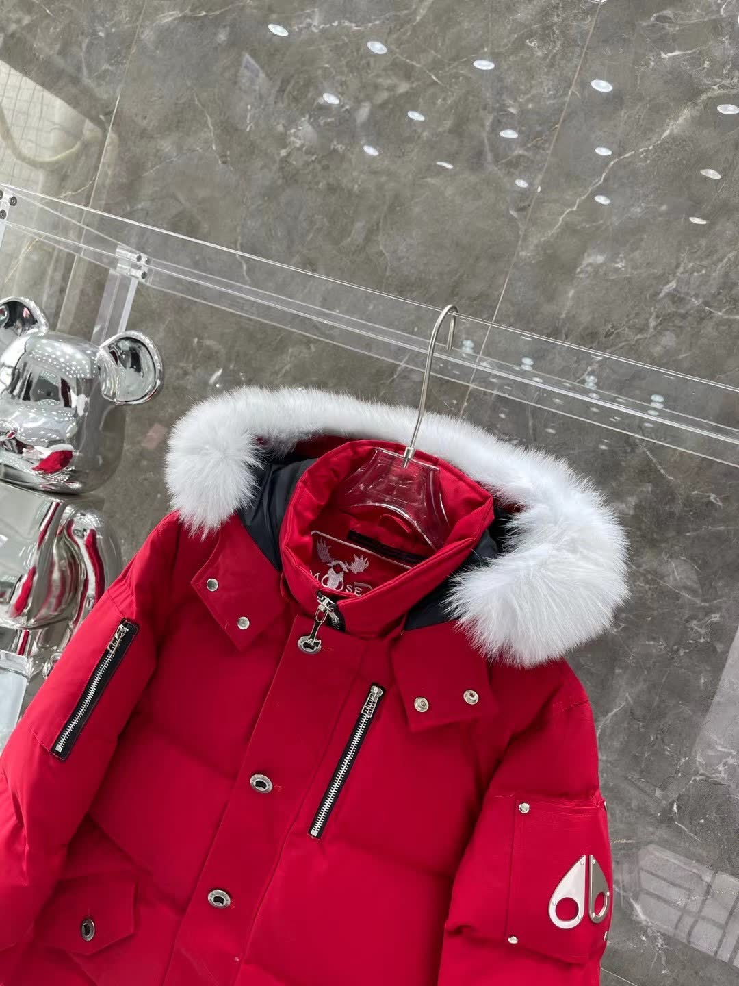 Moose Knuckles Hooded Down Jacket Moose Knuckles Hooded Down Jacket